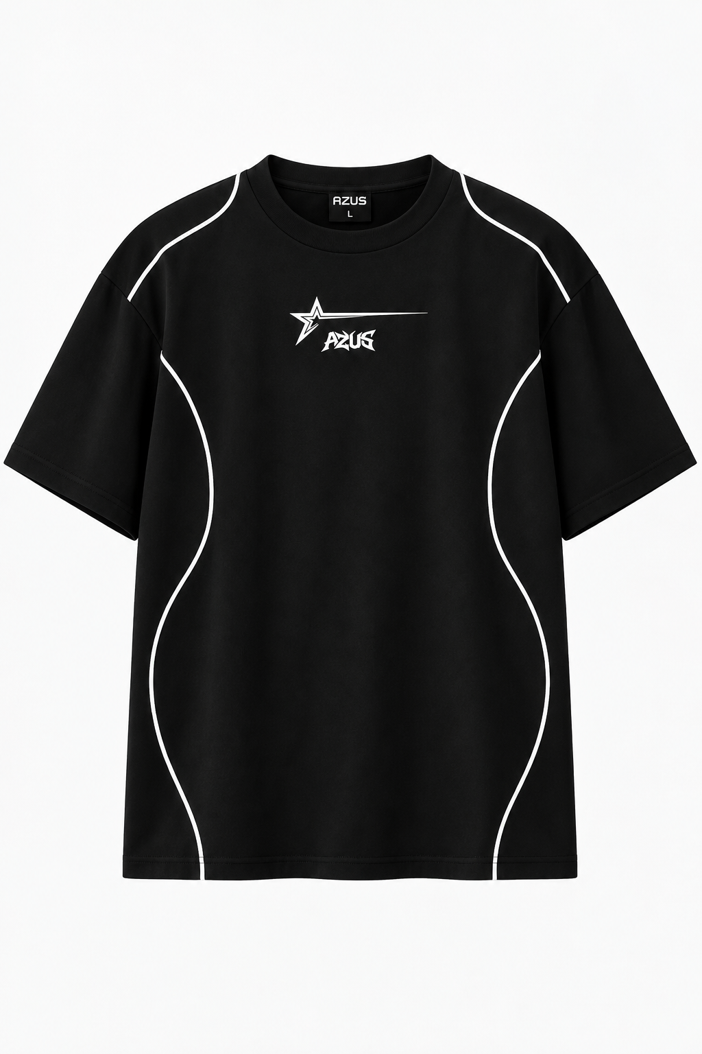 AZUS Oversized T-Shirt – Black